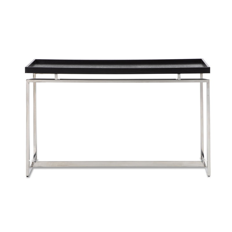Malcom 47'' W Console Table, Silver