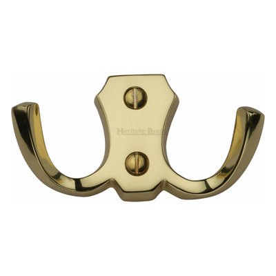 Heritage Brass Heritage Double Coat Hook