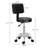 Backed Adjustable Height Ergonomic Lab Stool with Wheels-869599780