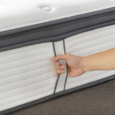 Zinus 12" Plush Cooling Gel Hybrid Mattress