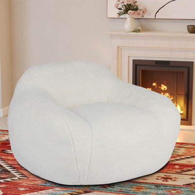 Modern and comfortable bean bag with premium memory foam and high density cotton for bedrooms and living rooms, lounges by Trule