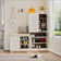 Multi Functional Shoe Storage Cabinet With Bench And 7+3 Storage Compartment