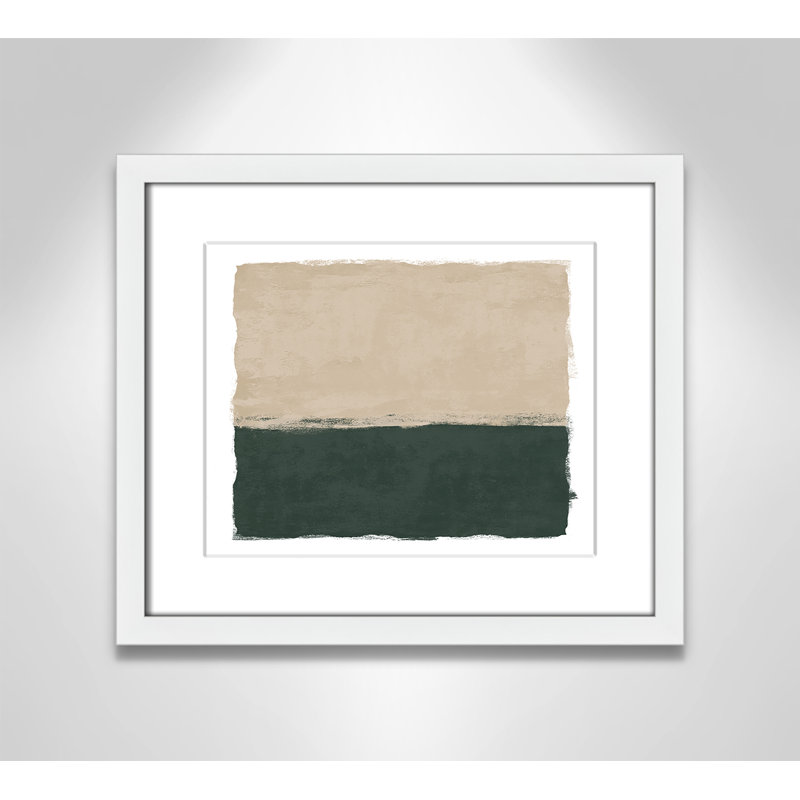 «Emerald Forest II - Landscape Version Print» par Natalie Carpentieri, Blanc satiné, L 15 po x H 13 po, Imprimé mat