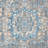 Beier MACHINE MADE POLYESTER AREA RUGS - Rectangle | Gray Blue | Oriental Design, Low Pile Machine Made Area Rugs for Living Room, Bed Room-222206451