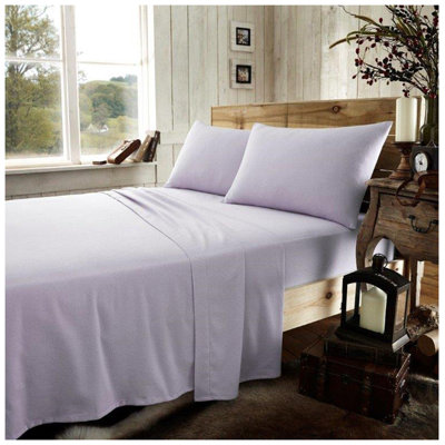 Aonghus Flannel Flat Sheet