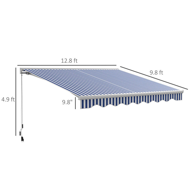 Versatile Retractable Awning for Outdoor Spaces, Enhancing Comfort and Style