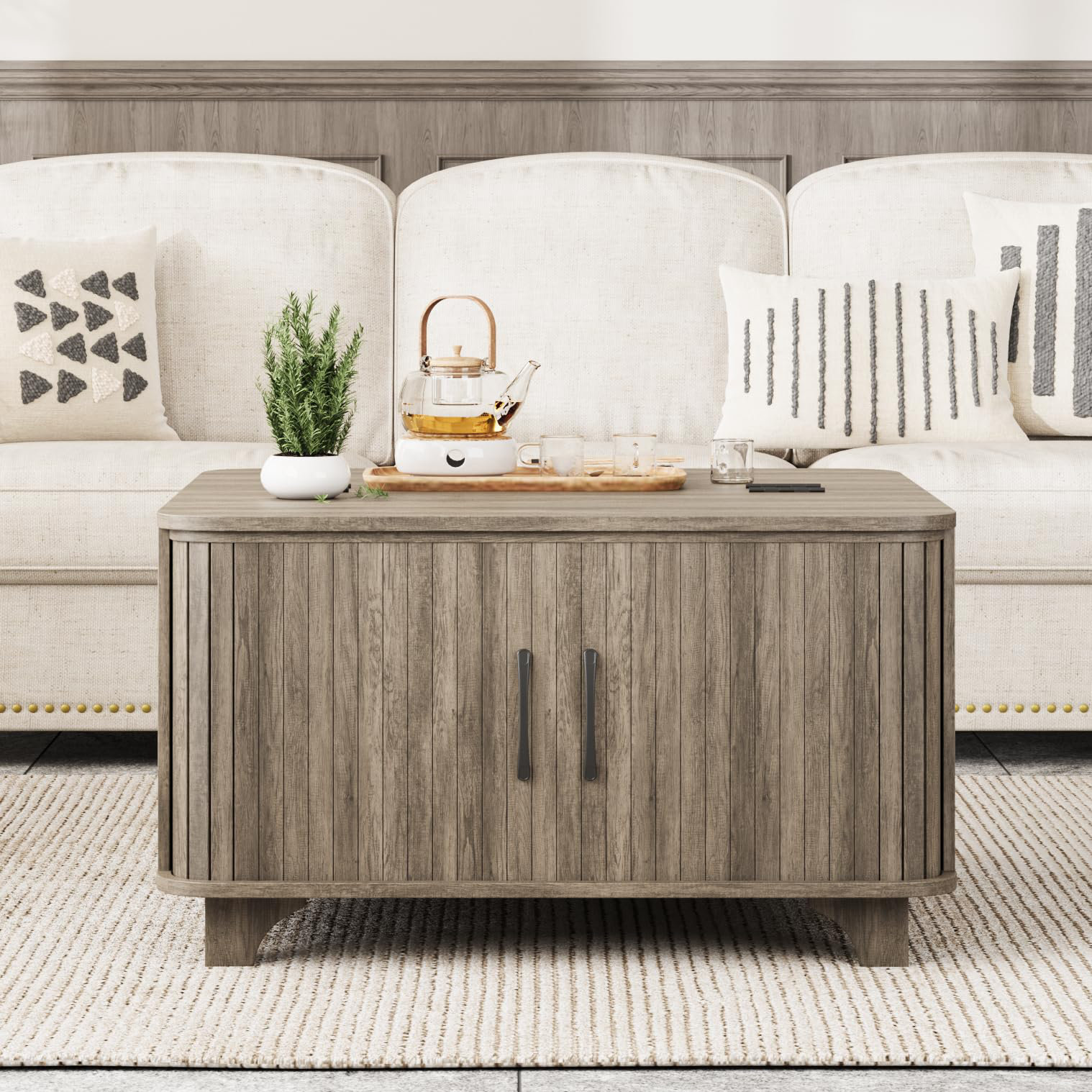 Ebern Designs Lift Top Coffee Table With Storage - Wayfair Canada
