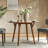 Germa 45" Mid-Century Modern Round Dining Table with Solid Wood Legs-372850188
