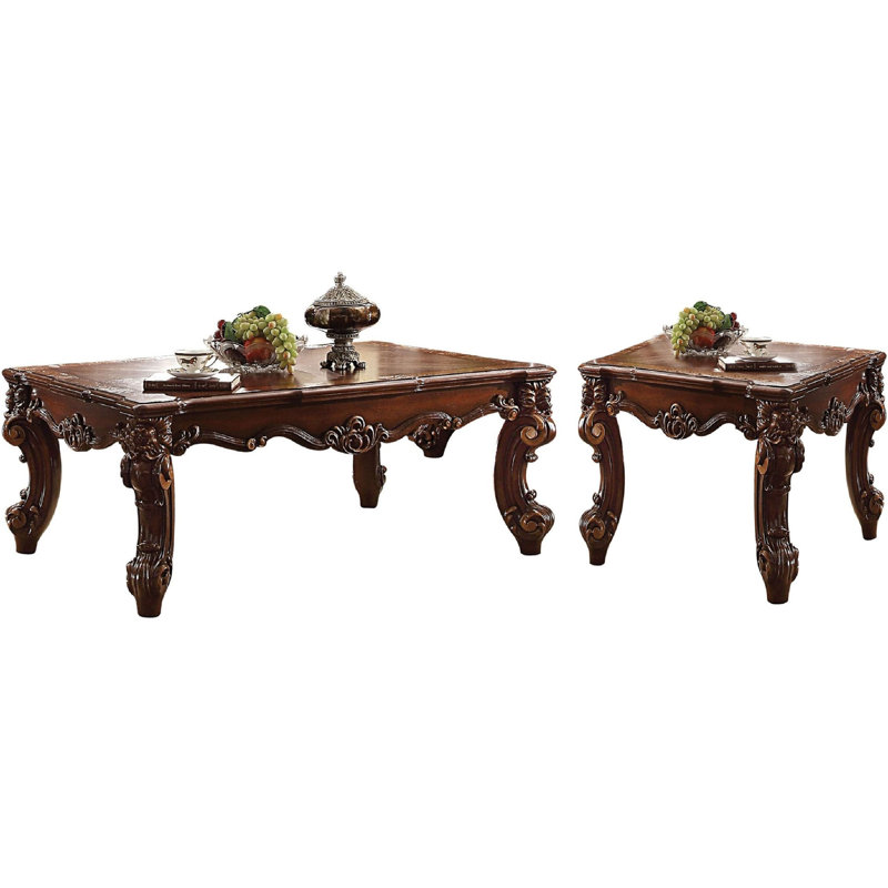 Table de bout bordadora, Cerisier