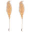 100cm Prelit Pampas Grass Warm White LED Battery-Operated Christmas Decoration-625275494