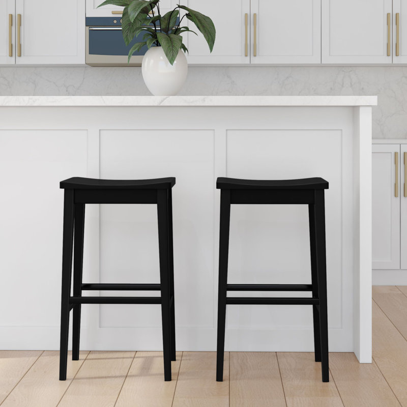 Tabouret de bar Smythe, Noir, noir, noir, noir, 2