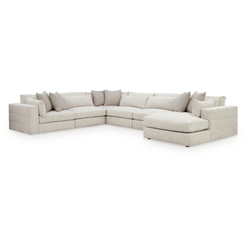 Stonecroft Manor 6-Piece Sectional With Chaise, Left Hand Facing