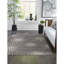 Tapis gris touffeté à la main Rectangle