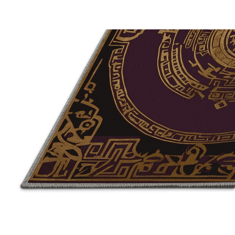 Fleur Royale Rug, Round 3'