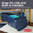 Rubbermaid 6 Piece Roughneck Storage Totes with Lids Set