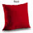 Raspberry - Illustrative Red Poly Twill Throw for Home Decor
