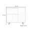 Buffet simple de style nordique moderne