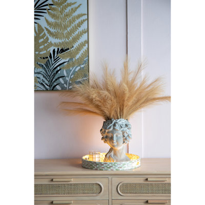 Pot de fleurs mural en ciment pour l'intérieur et l'extérieur du jardin, 8 po x 9 po x 11,5 po