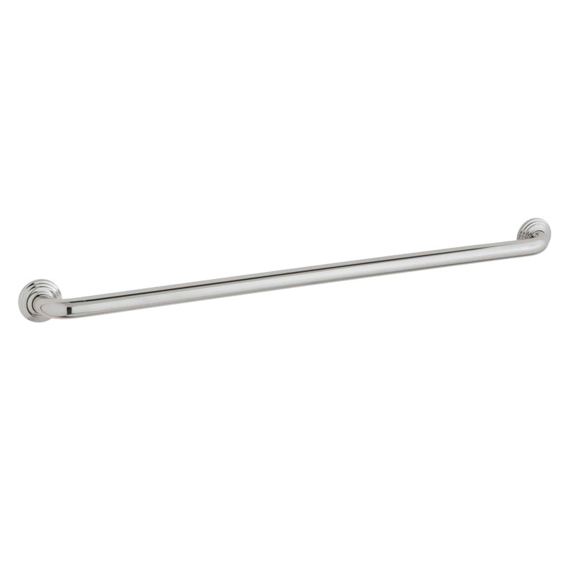 Traditional Grab Bar, Polished Stainless, 42"W