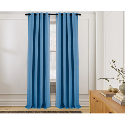 Paire de rideaux occultant avec œillets 54 po x 84 po