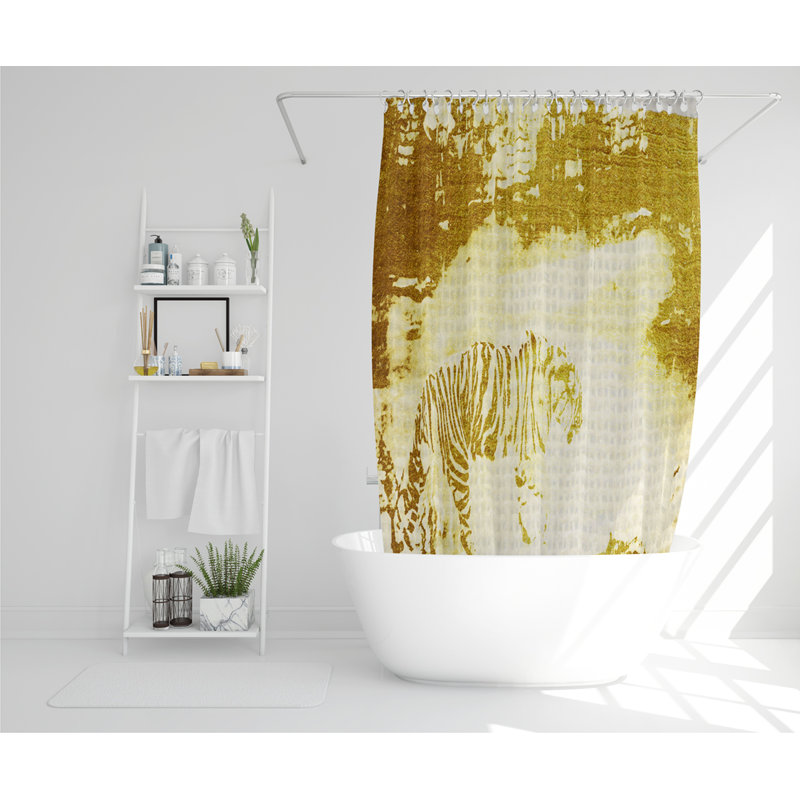 Bruyere Polyester Shower Curtain Set