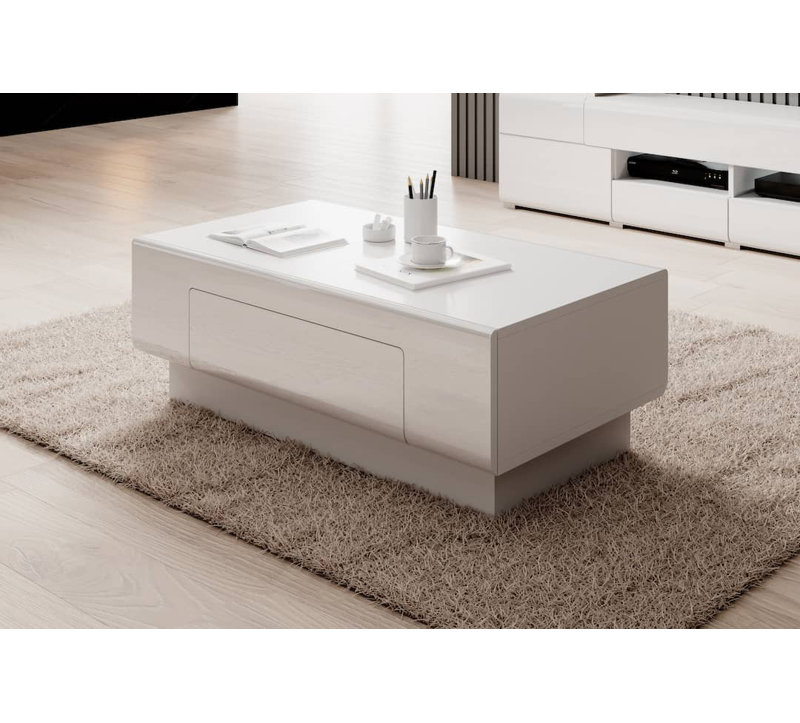Ahlaya Solid Coffee Table with Storage