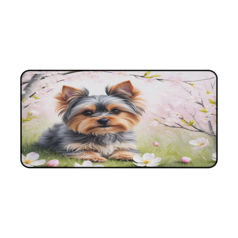 Polyester Desk Pad, 14.4x12.1