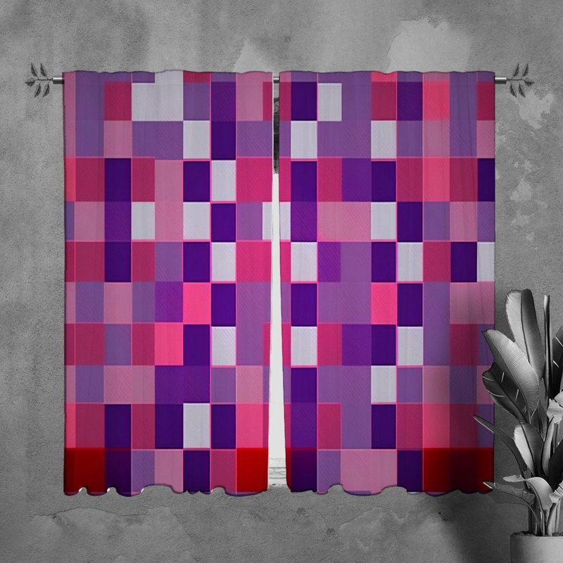 Paire de rideaux obscurcissant en polyester Kenya, L 20 po x L 82 po