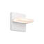1 - Light LED Outdoor Armed Sconce-155658108