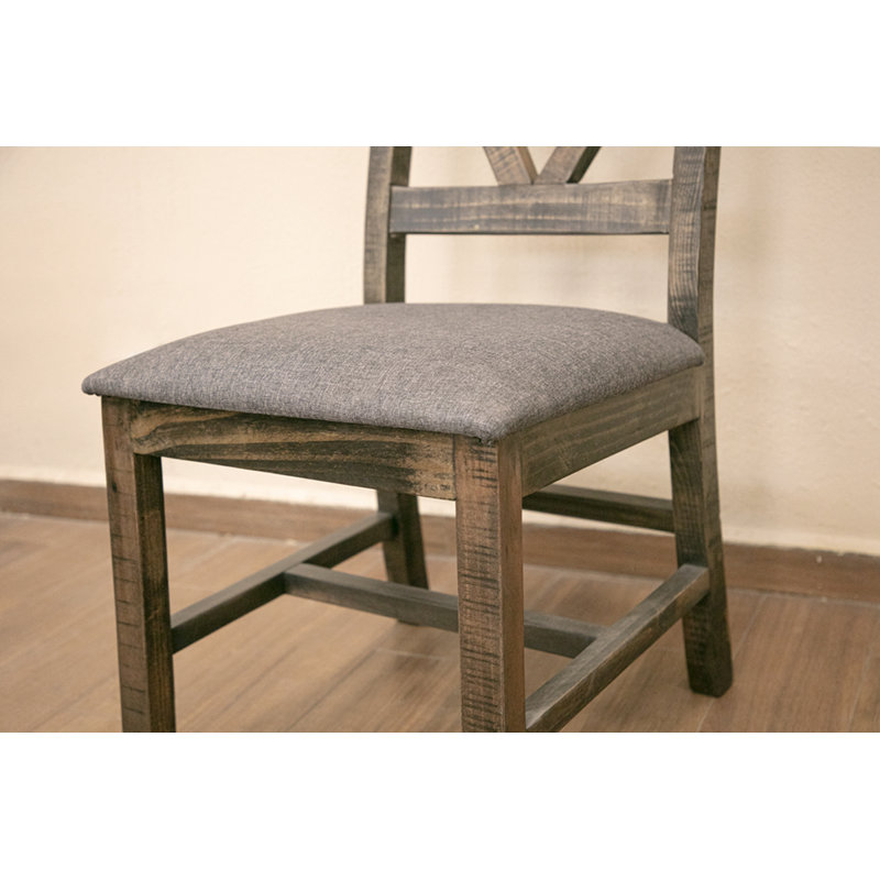Upholstered Side Chair, Gray