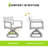 Modern Outdoor Dining Set With Comfortable Chairs And Versatile Table For Relaxing Gatherings