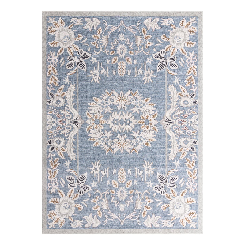 Erica Floral Indoor Rug, Rectangle 10' x 13'