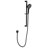 Handheld Shower With 59-Inch Hose And 28-Inch Slide Bar, Matte Black, Stainless Steel, Adjustable Head For A Comfortable Showering Time Black Soothing Session