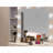 Vanity Desk With With Mirror And Lights,Makeup Vanity Table With Glass Top And  Drawers&Cushioned Stool,Dressing Table With Drawers, Bedroom Makeup Table For Women (White-Glass Top)