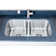 32.5'' L Undermount Double Bowl Stainless Steel Kitchen Sink