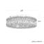 Sarella 12 Light 24in Round Flushmount in White with Clear Radiance Crystals-709146489-709146469