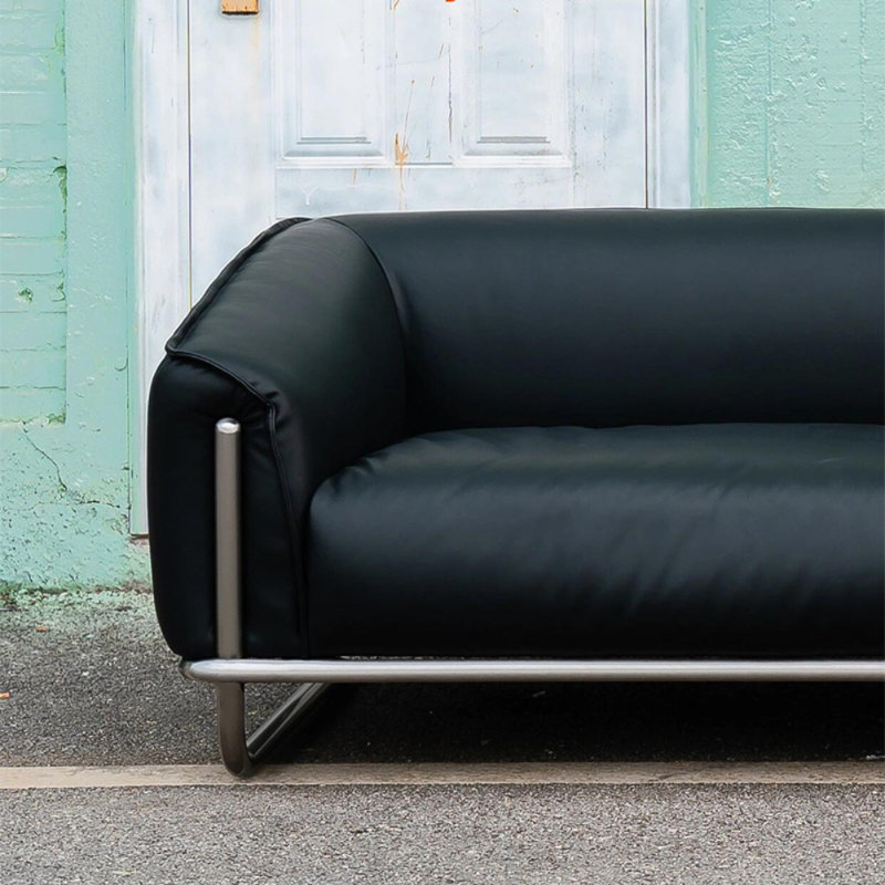 Canapé Mid-Century Bauhaus, Noir