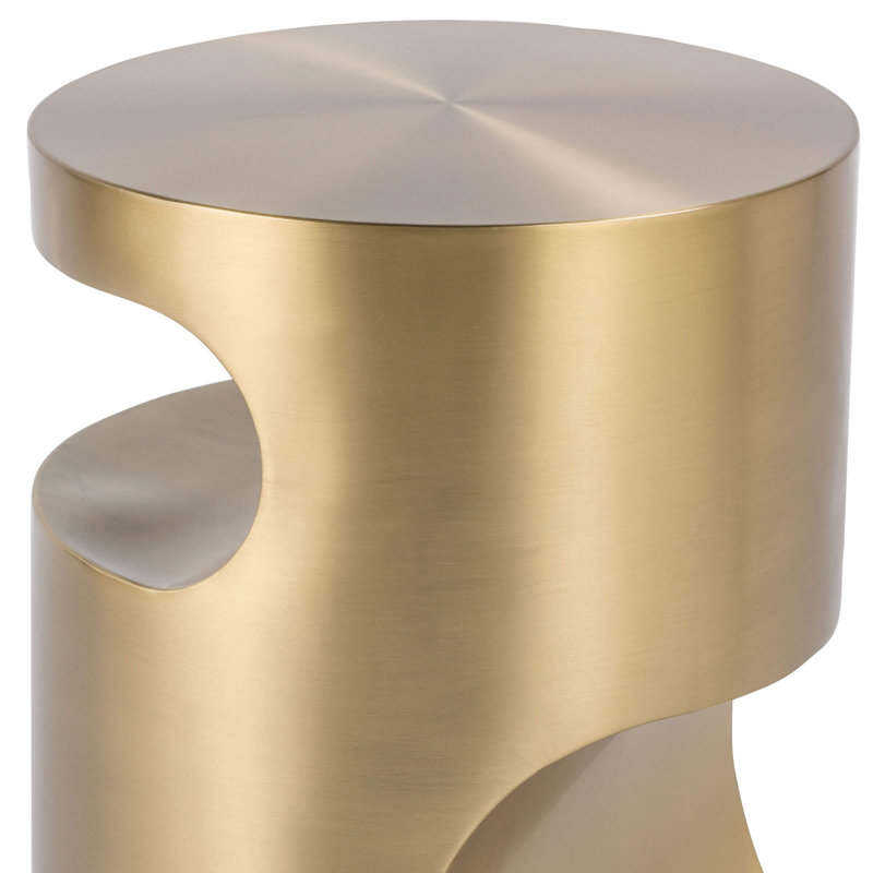 Table d’appoint laiton Nathan