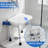 Shower Chair for Wall Mounted,Adjustable Folding Shower Stool for Elderly.Waterproof & Non-Slip Bath Bench for Disabled and Seniors, Space-Saving for Bathtub and Shower Stall