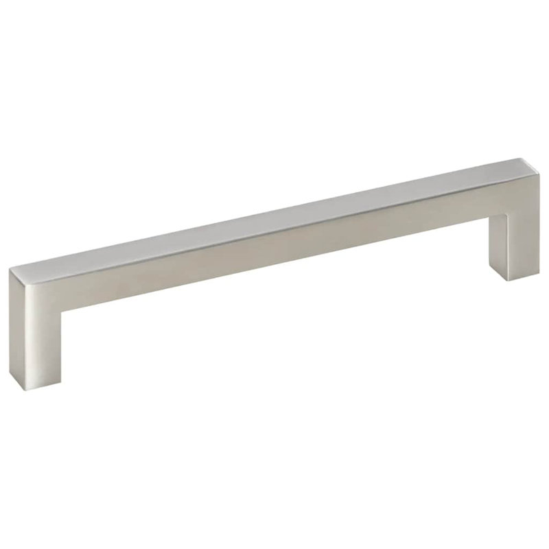 Metro Lane Cabinet Handles 10 Pcs Black 64 Mm Stainless Steel, 160mm, Silver