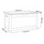 Symple Stuff 116cm W 310L Water Resistant Plastic Lockable Deck Box with Wheels-39707413