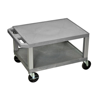 Tuffy 16'' H AV Cart with Wheels