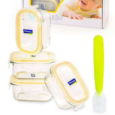 Yum Yum Glass Food Storage Container