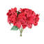 Poinsettia rouge 33 po - Décoration de Noël artificielle, plante artificielle de Noël pour la maison, couronnes et centres de table, ensemble de 2