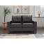 Causeuse modulaire Worthen en similicuir-473084028