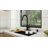 Pull Down Single Handle Kitchen Faucet With Deck Plate, Handles and Supply Lines-61413917