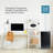 Igloo 3.2 Cubic Feet Freestanding Mini Fridge with Freezer-89213425