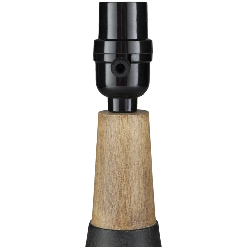 Lampe de table 18 po, Noir