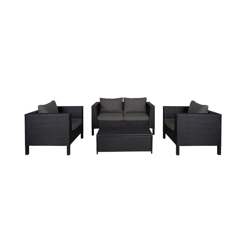 Westport 4 - Person Patio Conversation Set with Cushions