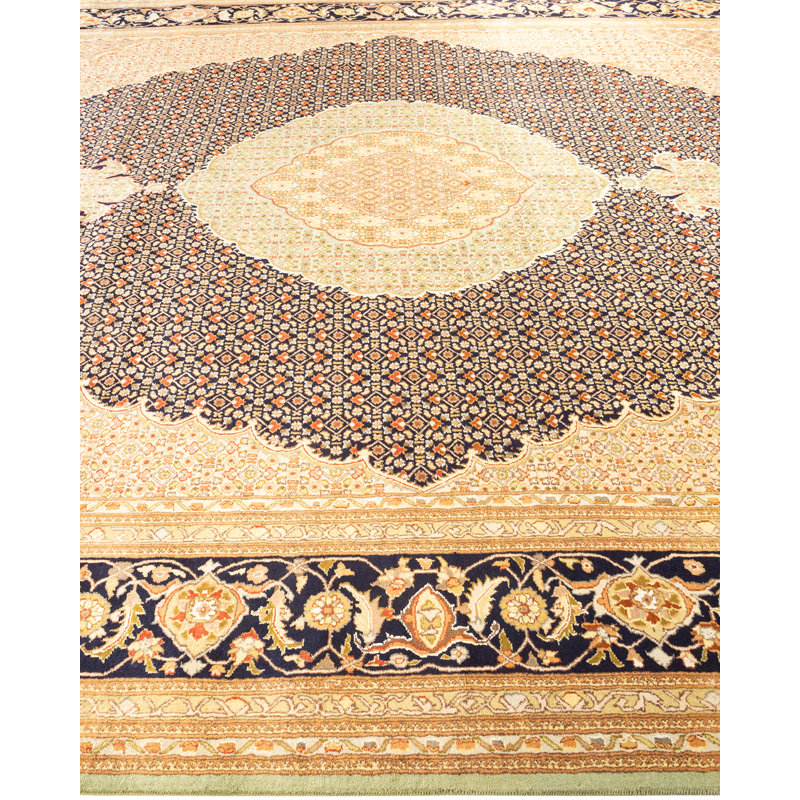 Classic One-of-a-Kind 9' 0" X 12' 4" Hand Knotted Area Rug